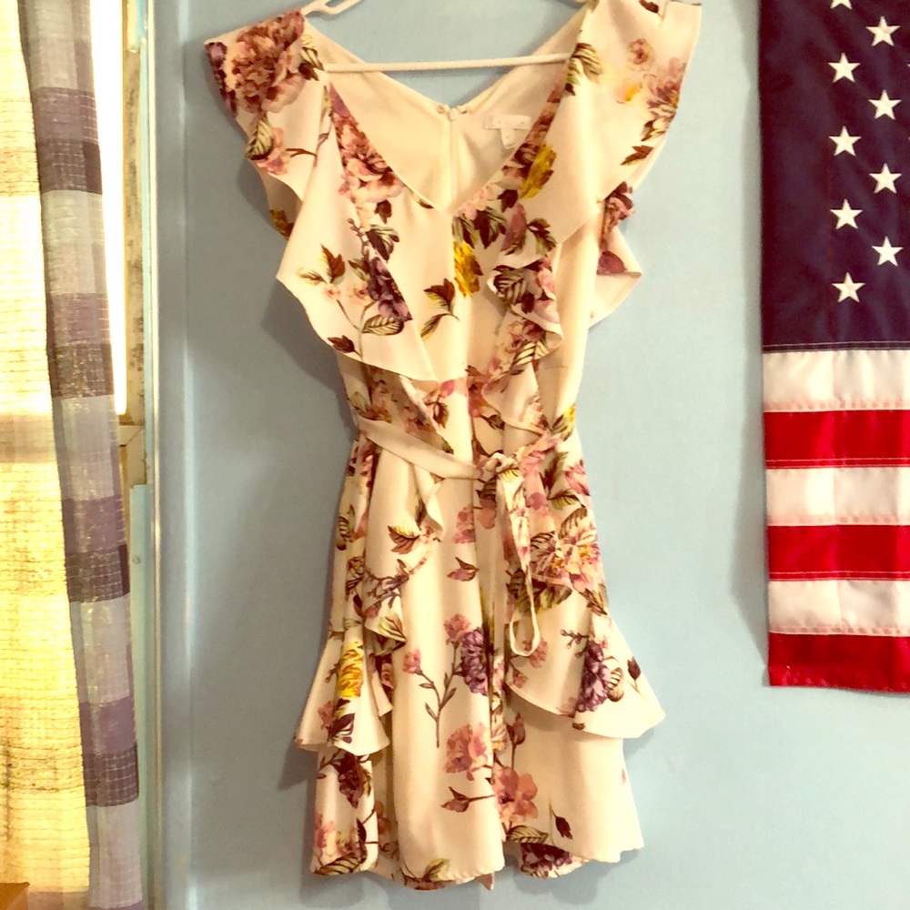 floral shower, tea party, summer spring dress